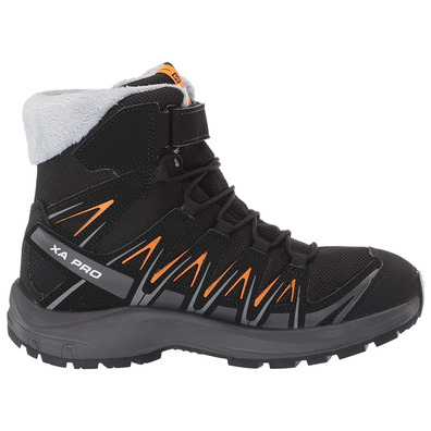 Botas Salomon XA PRO 3D Winter TS CSWP J Negro/Naranja