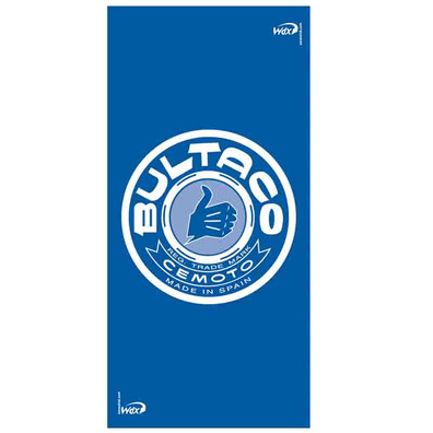 Braga Wind Bultaco Logo Blue 1401