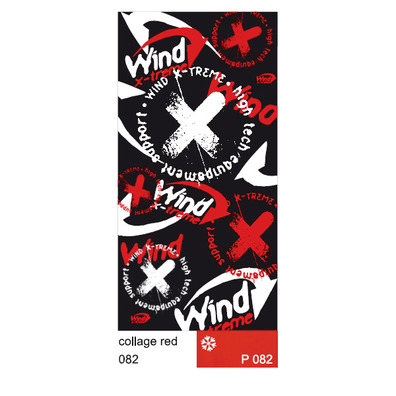 Braga Wind Collage Red 1082