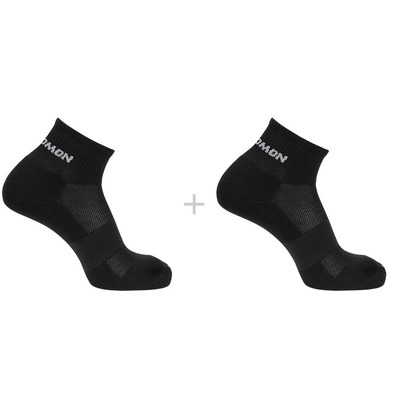 Calcetines Salomon Evasion Ankle (2 pares) Negro