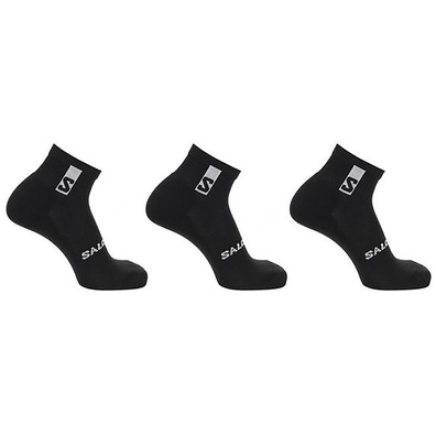 Calcetines Salomon Everyday Ankle Pack-3 Negro