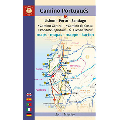 Camino Portugués. Mapas. John Brierley
