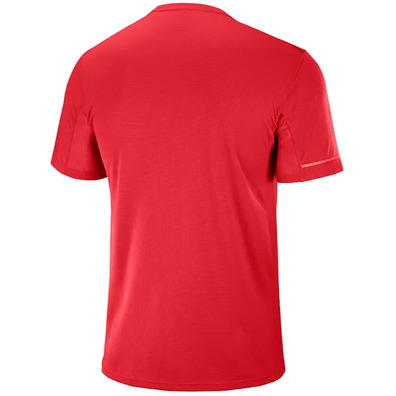 Camiseta Salomon Agile HZ SS Tee Rojo