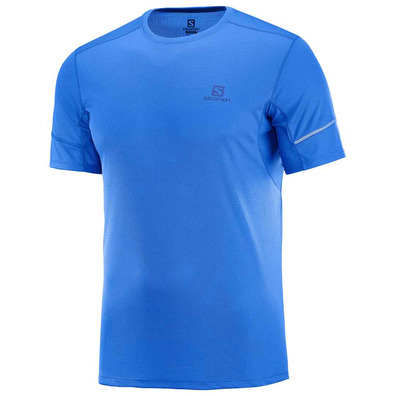 Camiseta Salomon Agile SS Tee Azul