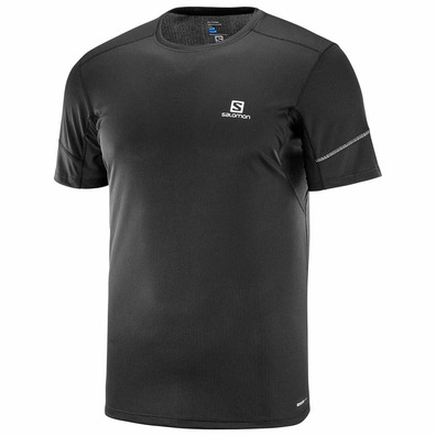 Camiseta Salomon Agile SS Tee Negro