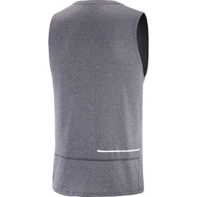 Camiseta Salomon Agile Tank M Gris