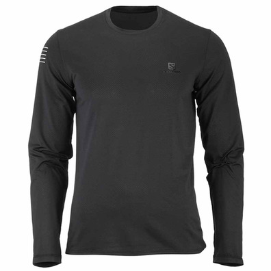 Camiseta Salomon Pulse LS Tee Negro