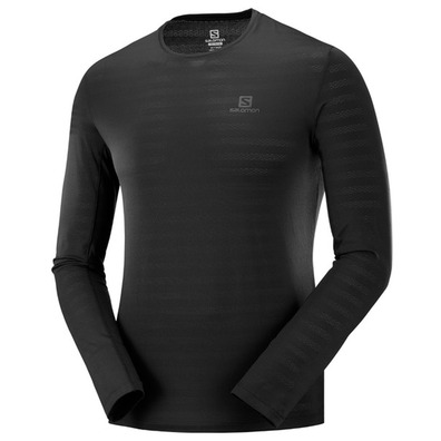 Camiseta Salomon XA LS Tee M Black