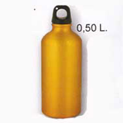 Cantimplora Aluminio 0,5 Litros Amarillo