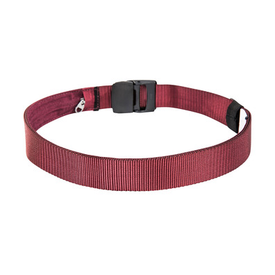 Cinturón Tatonka Travel Waistbelt 30 mm Rojo granate