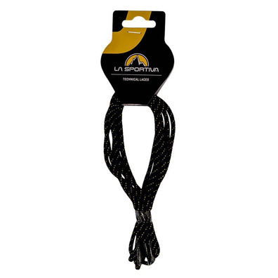 Cordones La Sportiva Approach Laces 147 cm.Negro-Verde