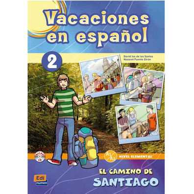 Cuaderno Vacaciones en español El Camino de Santiago