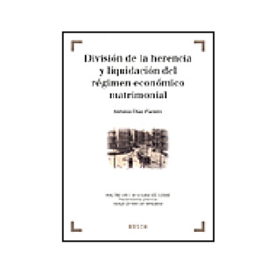 División de La Herencia y Liquidación del Régimen.A.Díaz Fuentes