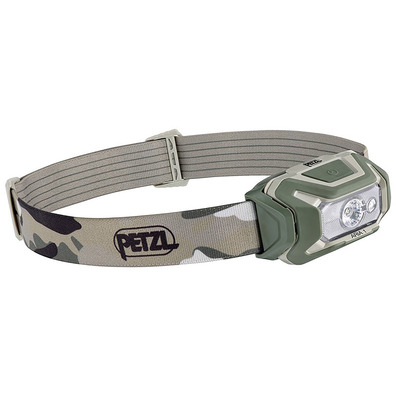 Frontal Petzl Aria 1 RGB 350 Lumens Verde Camuflaje