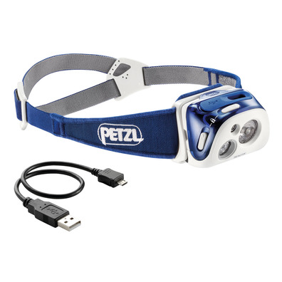 Frontal Petzl Reactik Azul