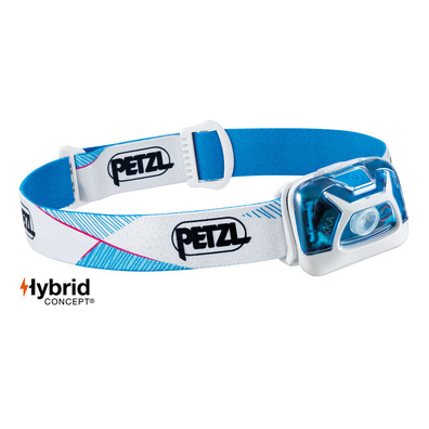 Frontal Petzl Tikka 300 Lumens Azul-Blanco