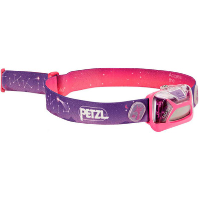 Frontal Petzl Tikkid Rosa fucsia