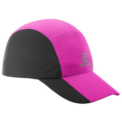 Gorra Salomon XT Compact Cap Fucsia/Negro