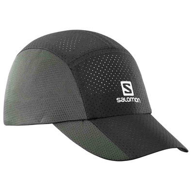 Gorra Salomon XT Compact Kaki/Negro