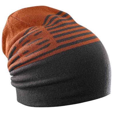 Gorro Salomon Flatspin Reversible Ocre/Negro Naranja teja