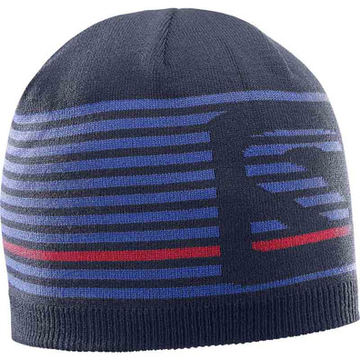 Gorro Salomon Flatspin Short Beanie Marino/Azul