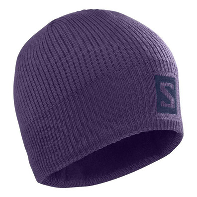 Gorro Salomon Logo Beanie Violeta