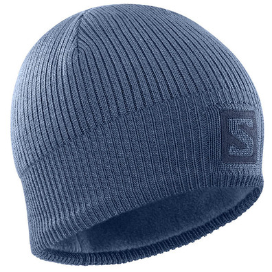 Gorro Salomon Logo Beanie Azul marino