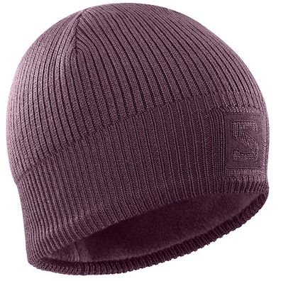 Gorro Salomon Logo Beanie Morado