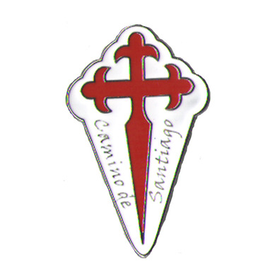 Imán metal Cruz de Santiago