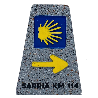 Imán Resina Mojón Sarria Km 114