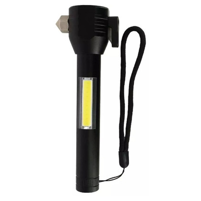 Linterna Recargable Elementerre Kispiox Negro