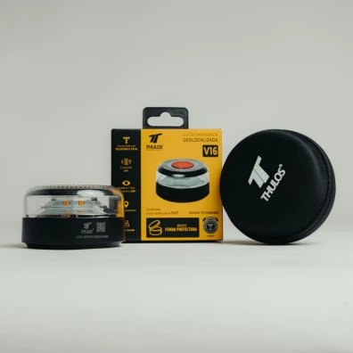 Luz de emergencia con geolocalización, certificada por la DGT