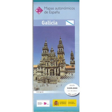 Mapa Autonómico de Galicia 1:250.000