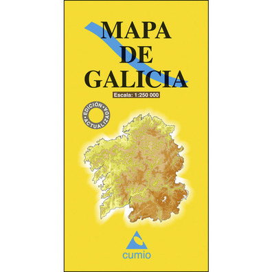 Mapa Galicia 1:250000