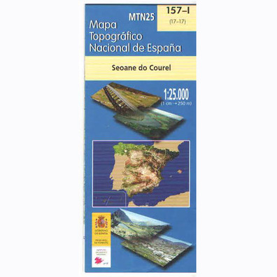 Mapa Seoane Caurel 157-1 IGN 1:25.000