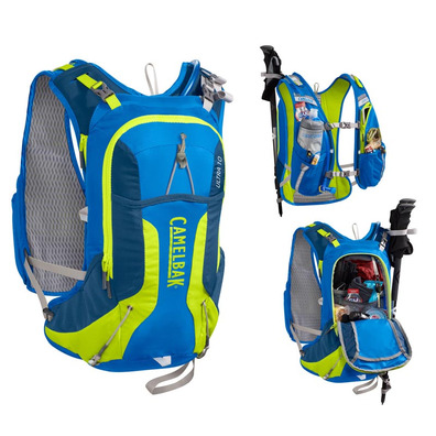 Mochila Camelbak Ultra 10 Vest Azul/Lima