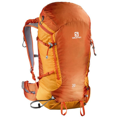 Mochila Salomon X Alp 30 Naranja/Amarillo