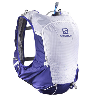 Mochila Salomon Skin Pro 15 Set Violeta/Blanco