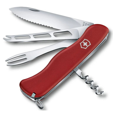 Navaja Victorinox Cheese Master 8 usos Rojo