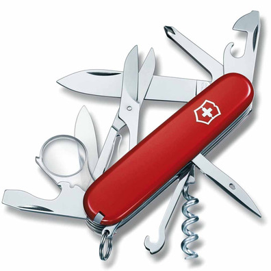 Navaja Victorinox Explorer 16 usos Rojo granate