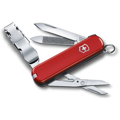 Navaja Victorinox Nail Clip 580 8 Usos Rojo