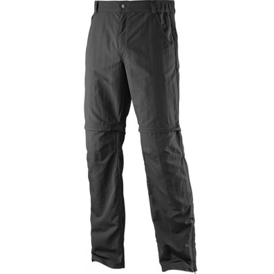 Pantalón Desmontable Salomon Elemental AD Zip Negro