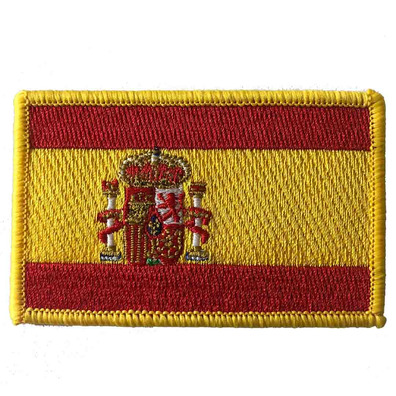 Parche bordado Bandera de España grande