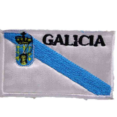 Parche bordado tela Bandera de Galicia