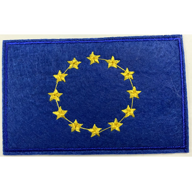 Parche bordado tela Bandera Unión Europea