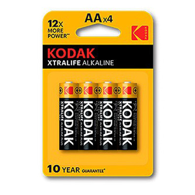 Pilas alcalinas Kodak Xtralife AA LR06