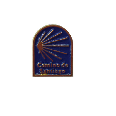 Pin Estrella Camino de Santiago Metal