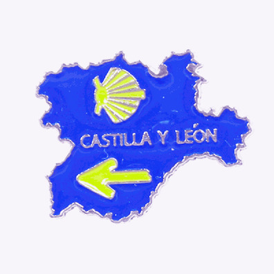 Pin Metal Mapa Castilla y León