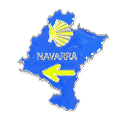 Pin Metal Mapa Navarra