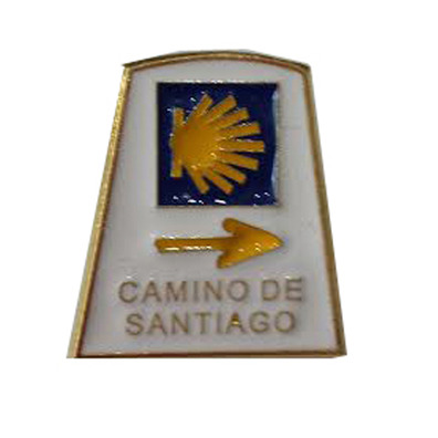 Pin Mojón Camino de Santiago